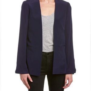 Rebecca Minkoff Blue Silk Blazer